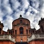 Several kilometres of arcaded walkways lead out of Bologna to the Santurio di San Luca, high above the city.