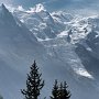 Mont Blanc from above Argentiere