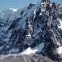 A wide panorama covering the Chamonix Aiguilles, Mont Blanc du Tacul and Mont Maudit