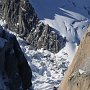 A queue forms at the final section of the Cosmiques Arete