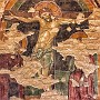 Recent excavation work below the Chiesa della Madonna del Colombano revealed this astonishingly bright fragment of 13th Century fresco, previously completely buried by centuries of rubble.