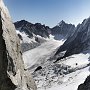 Argentiere glacier seen from near Grands Montets