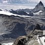 The Matterhorn, seen from the Gornergrat observatory, above Zermatt
