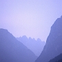 Dawn in Innerfeldtal, Sexten Dolomites.