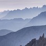 A stunning late September morning near the Auronzo hut, in the Sexten Dolomites.