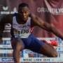 Britain's Mensah Elliott provided subject matter for one of my best Lyon photos.