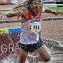 My friend and fellow photographer Doug "Shaggy" Smith arises behemoth-like from the steeplechase waters.