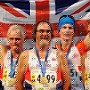 Forgive this vanity, but we'd just become World 4x100m Champions. My colleagues look pensive. They still had the 4x400m to race.