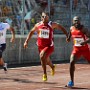 TJ Ossai won a brilliant M40 100m, more concerned about the clock than about his rivals!