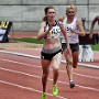 100m, 200m and 400m W50 winner Elizabeth Wilson. That's just greedy.