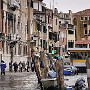 Acqua alta near Ponte Tre Archi